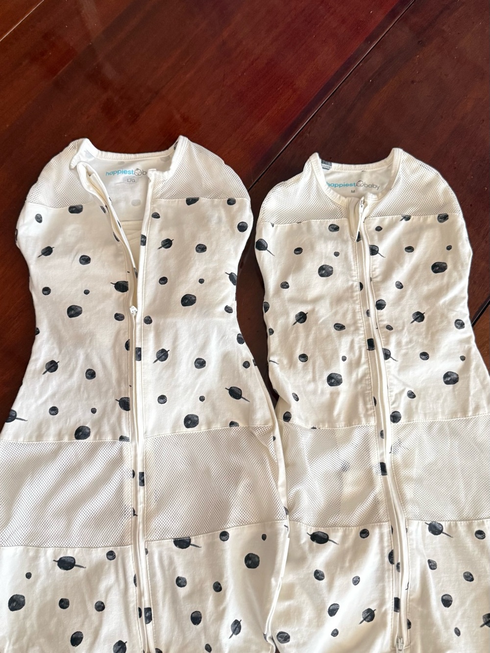 Set of 2 Happiest Baby Sleepea 5-Second Baby Swaddle - M & L
